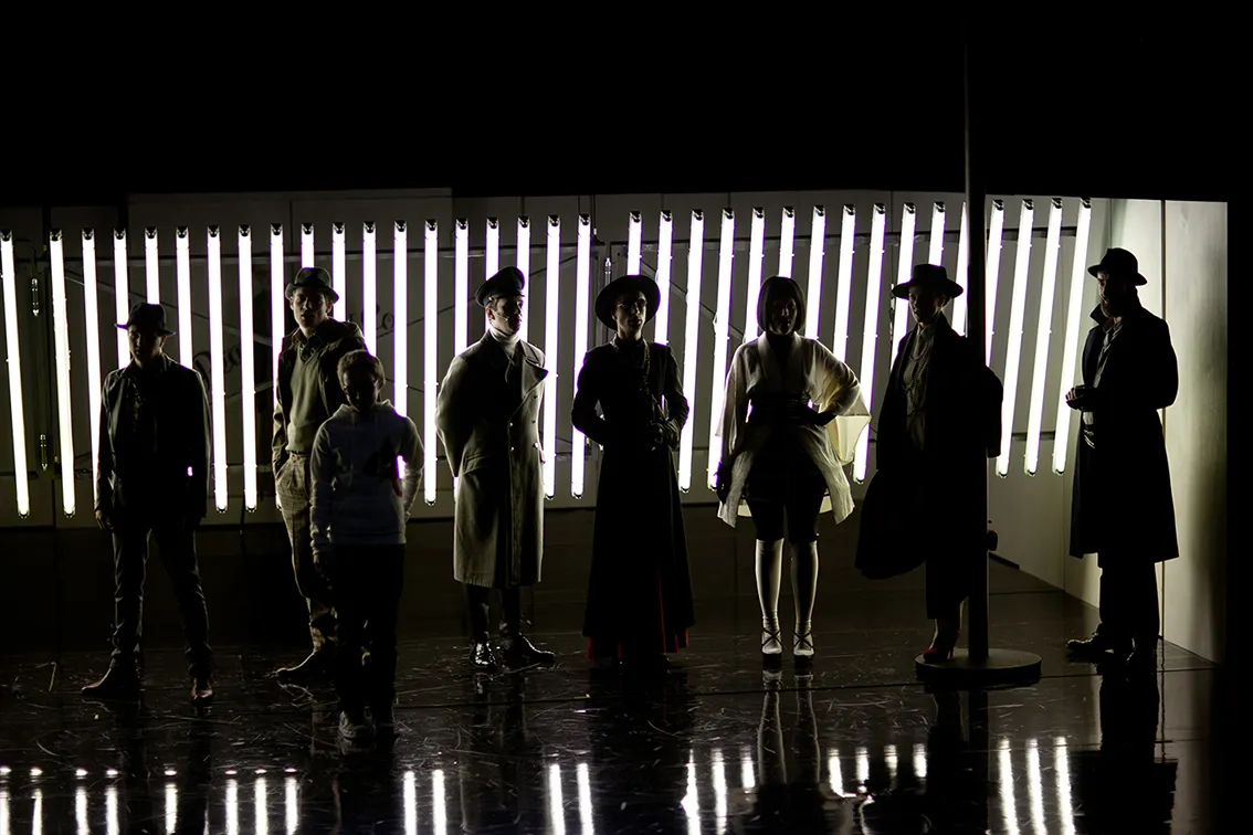 "Dreigroschenoper" von Bertolt Brecht, Theater Paderborn.  Foto: Harald Morsch